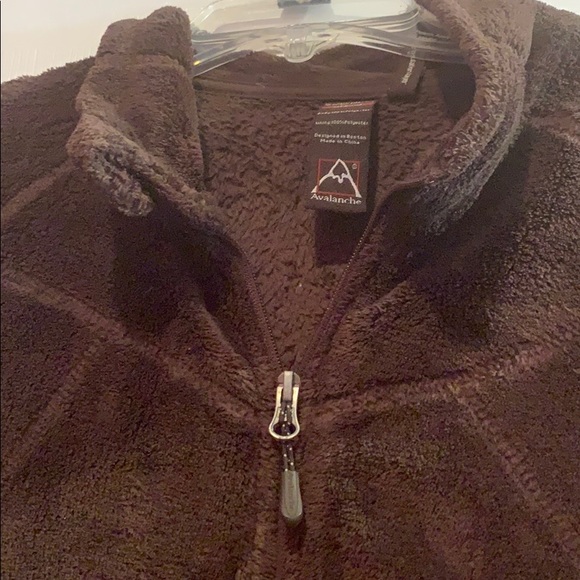 Avalanche Brown Furry Jacket - Picture 3 of 5